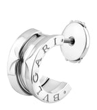 Bvlgari B.zero1 single hoop earring white gold, imported from the UK