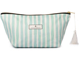 Charlotte Posner canvas washbag with silk tassel, imported from the UK