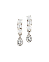 fortnum Crux London Happy Tears Pear Drop Earrings- Buy online at McGrocer