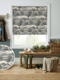 Laura Ashley Hartington roman blind 100% cotton countryside deer print - British product