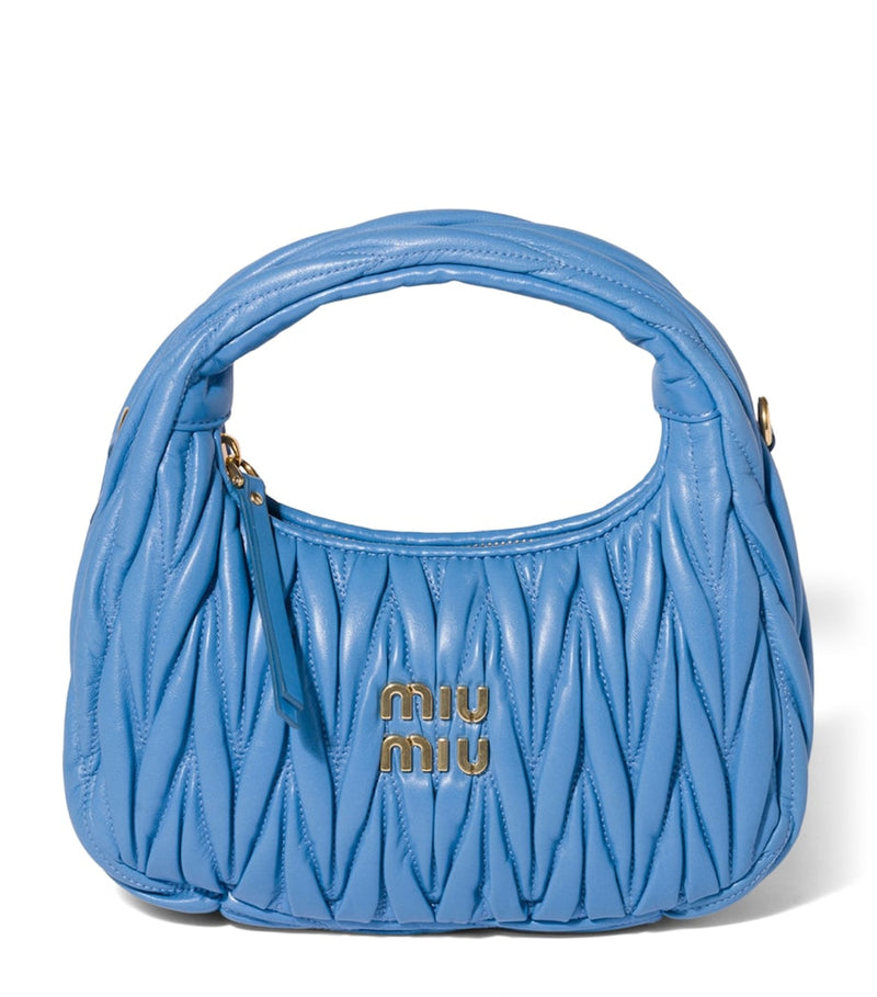 Miu Miu Matelassé Leather Wander top-handle bag (British brand)
