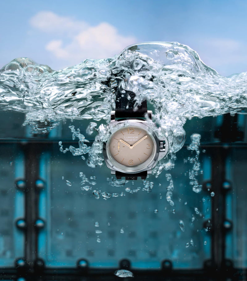 Panerai Luminor watch 47mm stainless steel, UK version