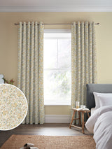 Next Laura Ashley Pale Gold Rowena Made to Measure Curtains- Buy online at McGrocer
