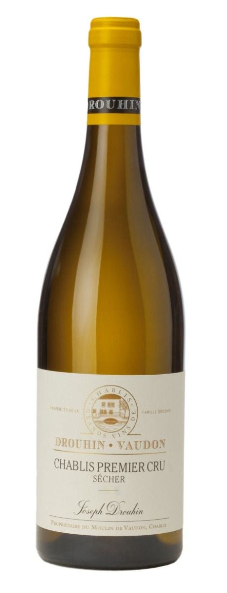 Drouhin Chablis 1er Cru 2019 white wine, imported from the UK