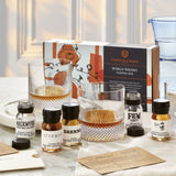World whisky tasting set with five 3cl samples (British brand)