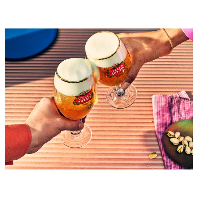 Stella Artois Alcohol Free Premium Lager Beer Bottles   4 x 330ml GOODS M&S