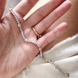 Laura Vann Luna gold bracelet 6.5 inch chain, imported from the UK