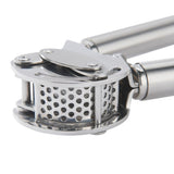 Rösle garlic press stainless steel with scraper (British brand)