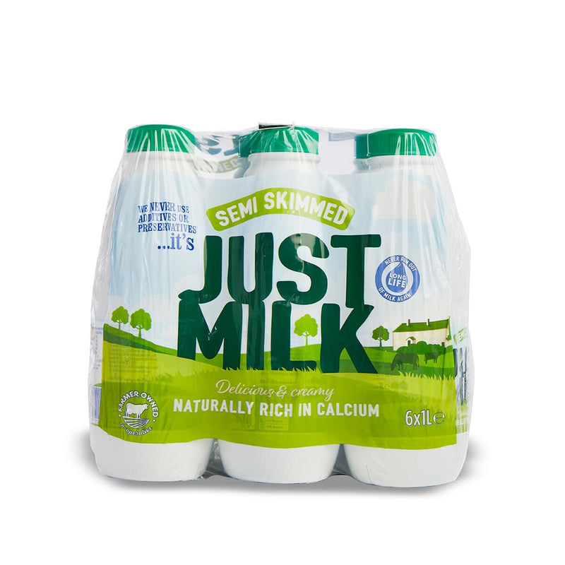 Candia UHT Semi-Skimmed Milk 6 x 1L - British product