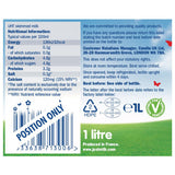 Candia UHT skimmed milk 6 x 1L - British product