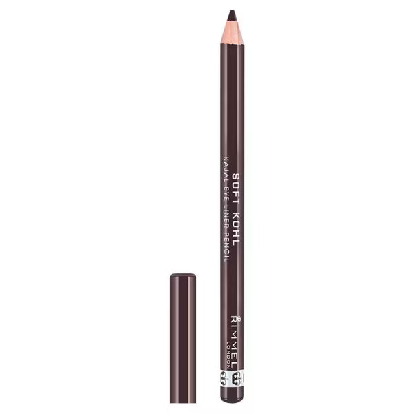 Rimmel soft kohl kajal eyeliner pencil sable brown 1.2g, imported from the UK