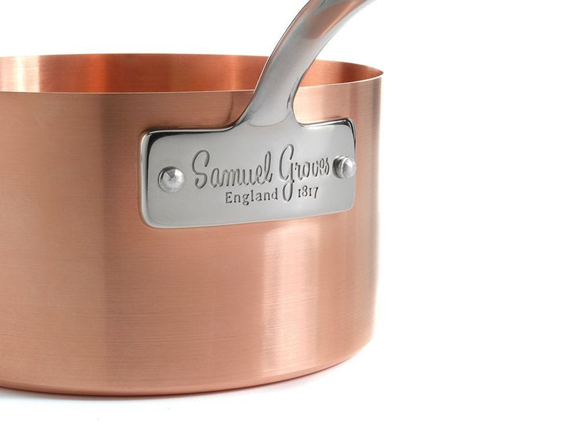 Samuel Groves copper clad saucepan 10cm - British product
