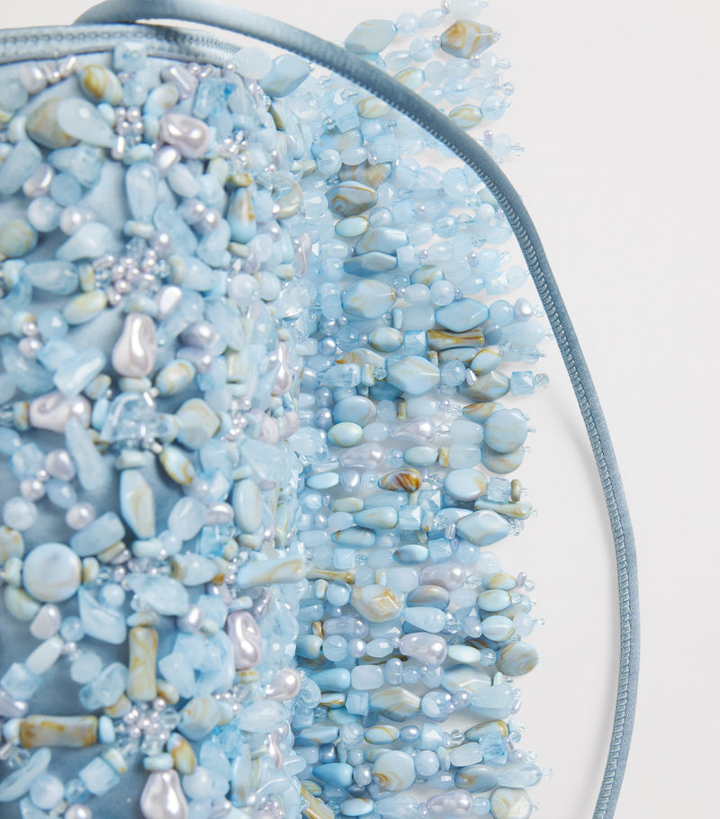 Cult Gaia embellished Idalia shoulder bag, UK version