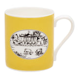 fortnum Halcyon Days Highgrove Wildflower Mug, Yellow, Fine Bone China- Buy online at McGrocer
