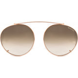 Belstaff PARKGATE clip on sunglasses brown titanium - British product