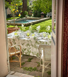 Summerill & Bishop linen Lily of the Valley tablecloth 165cm x 380cm (British brand)