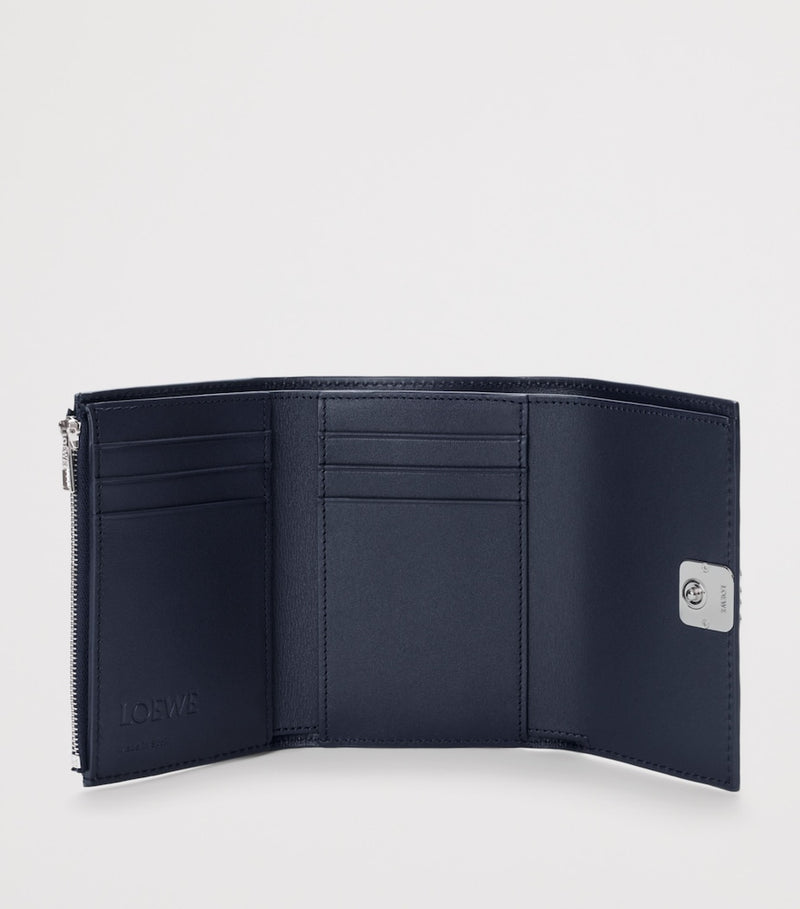 LOEWE small leather Anagram wallet calfskin - British product