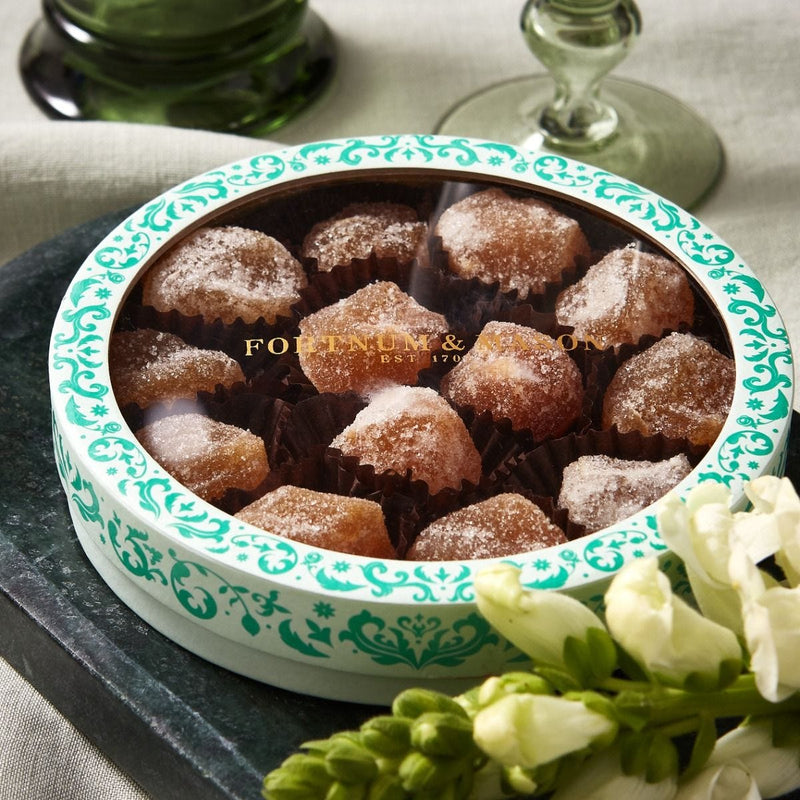 Crystallised ginger in sugar, 160g, imported from the UK