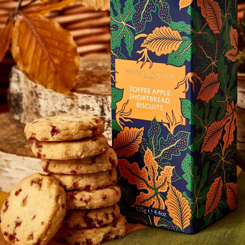 Autumn Days wicker hamper with biscuits and chocolates, UK version