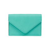 Fortnum's Flap credit card holder Eau de Nil, UK version