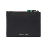 fortnum Fortnum's Small Zip Pouch, Navy- Buy online at McGrocer