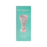 Fortnum's cocktail jigger stainless steel 10cm, imported from the UK
