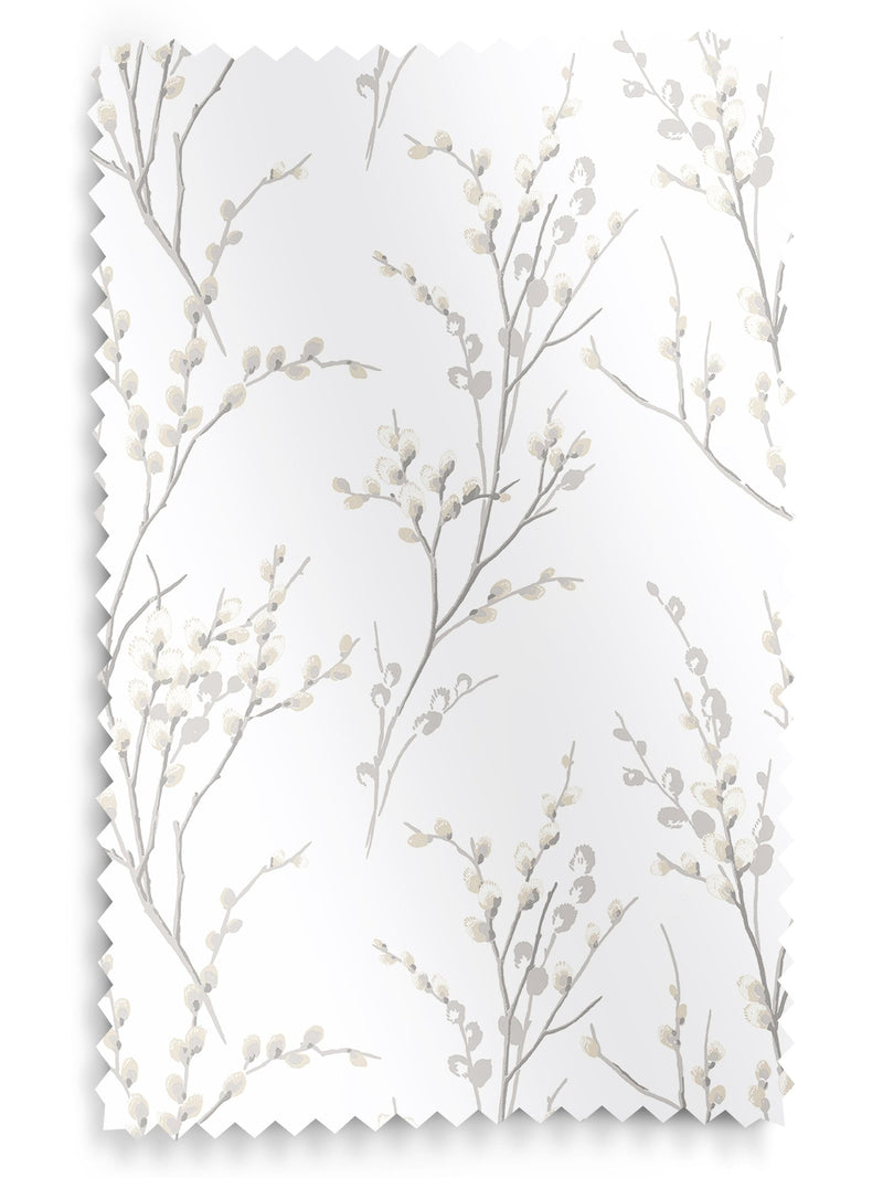 Laura Ashley grey pussy willow roman blind, UK version