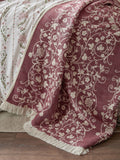 Historic Royal Palaces Antique Rose Pink throw, UK version