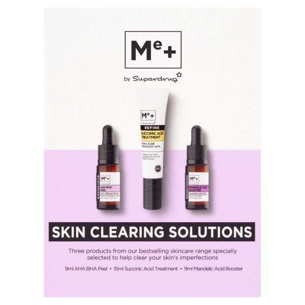 Superdrug Me+ Skin Clearing Solution Gift Box GOODS Superdrug
