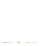 Chaumet Jeux de Liens rose gold diamond bracelet - British product