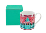 Fortnum & Mason Piccadilly House Christmas mug 9cm, imported from the UK