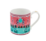 Fortnum & Mason Piccadilly House Christmas mug 9cm, imported from the UK