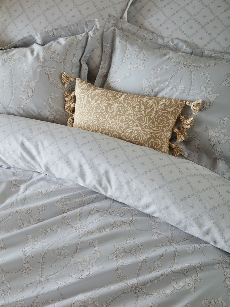 Historic Royal Palaces blue cotton sateen pillowcases set of 2 - British product