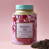 Mother's Joy hamper with tea, shortbread, panettone, and preserve, imported from the UK
