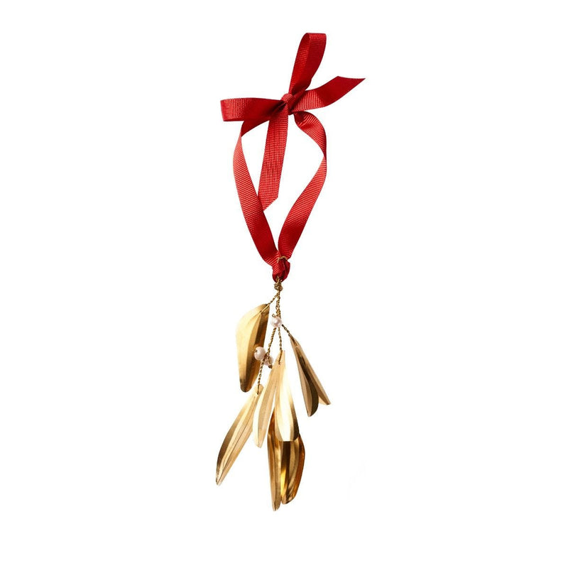Jess Wheeler mistletoe decoration in bronze - British product