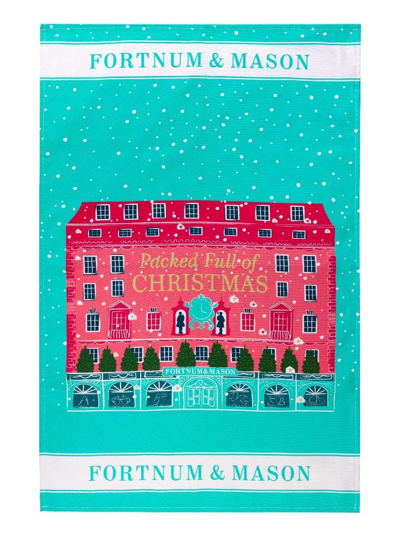 Piccadilly House Christmas tea towel (British brand)