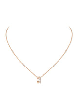 Harrods Messika Move Romane Pink Gold and Diamond Necklace (0.31ct)- Buy online at McGrocer