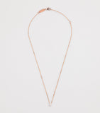 Harrods rose gold diamond necklace 0.50ct, imported from the UK