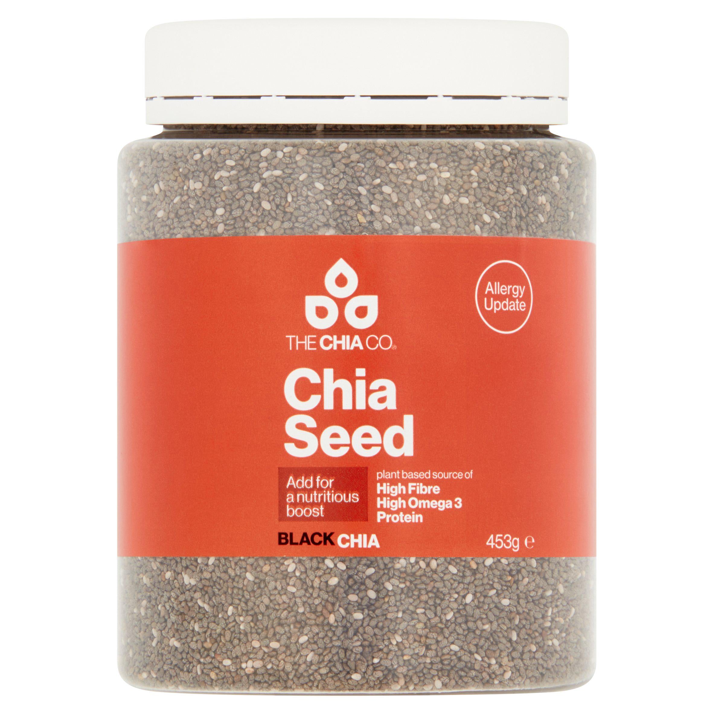 The Chia Co Black Chia Seed 453g GOODS Sainsburys