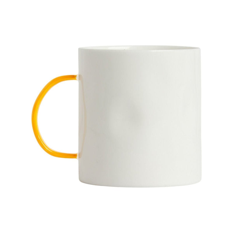 Feldspar coffee cup saffron 7oz, imported from the UK