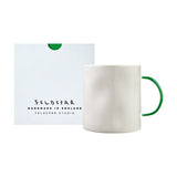 Feldspar Pond Green coffee cup 7oz bone china (British brand)