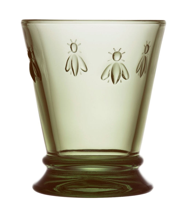 La Rochère bee footed tumbler olive green - British product