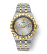 Harrods TUDOR Royal Stainless Steel and Yellow Gold Watch 28mm- Buy online at McGrocer