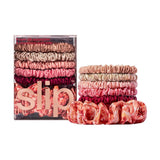 Slip silk Flora Scrunchie Pack in pink shades (British brand)