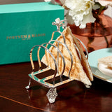 Fortnum's silver plated toast rack - British product