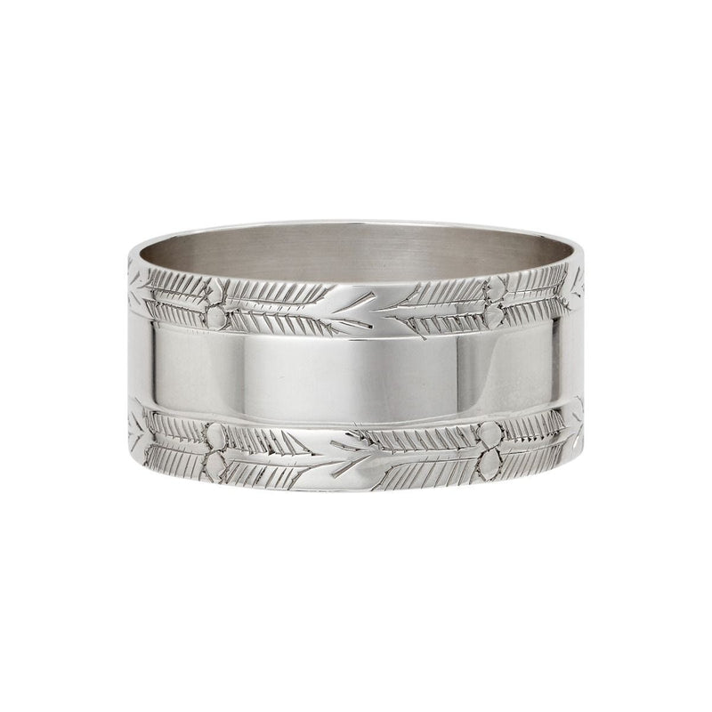 Fortnum's silver plated napkin rings set of four (British brand)