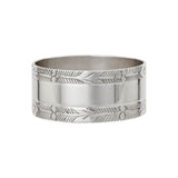 Fortnum's silver plated napkin rings set of four (British brand)