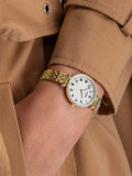 Limit gold tone mother-of-pearl watch, UK version