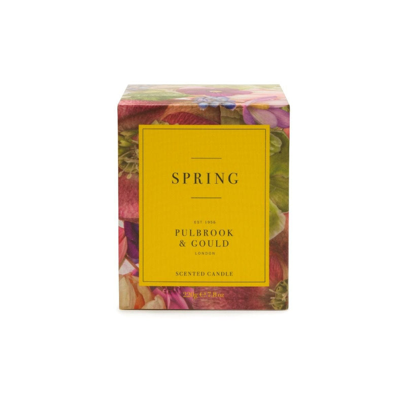 Pulbrook & Gould Spring Candle 220g, imported from the UK
