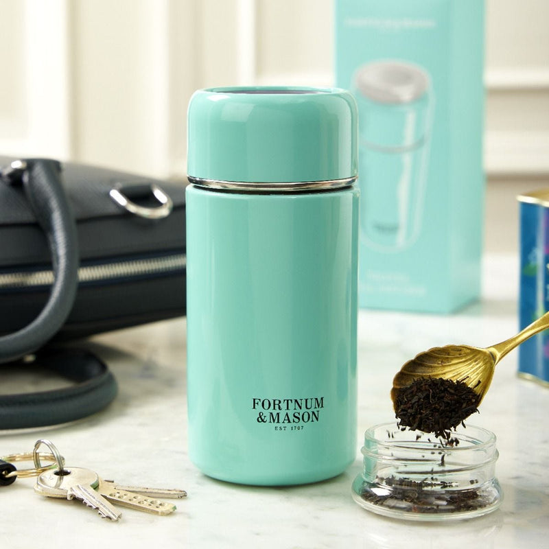 Teasy travel tea infuser Eau de Nil 300ml, UK version